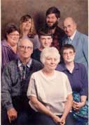 Jodie (Watkins) and Dan Kelley, Honey, Aaron and Wally Davis, Grandpa Doc, Grandma Ag, Sharon (Watkins) Boren